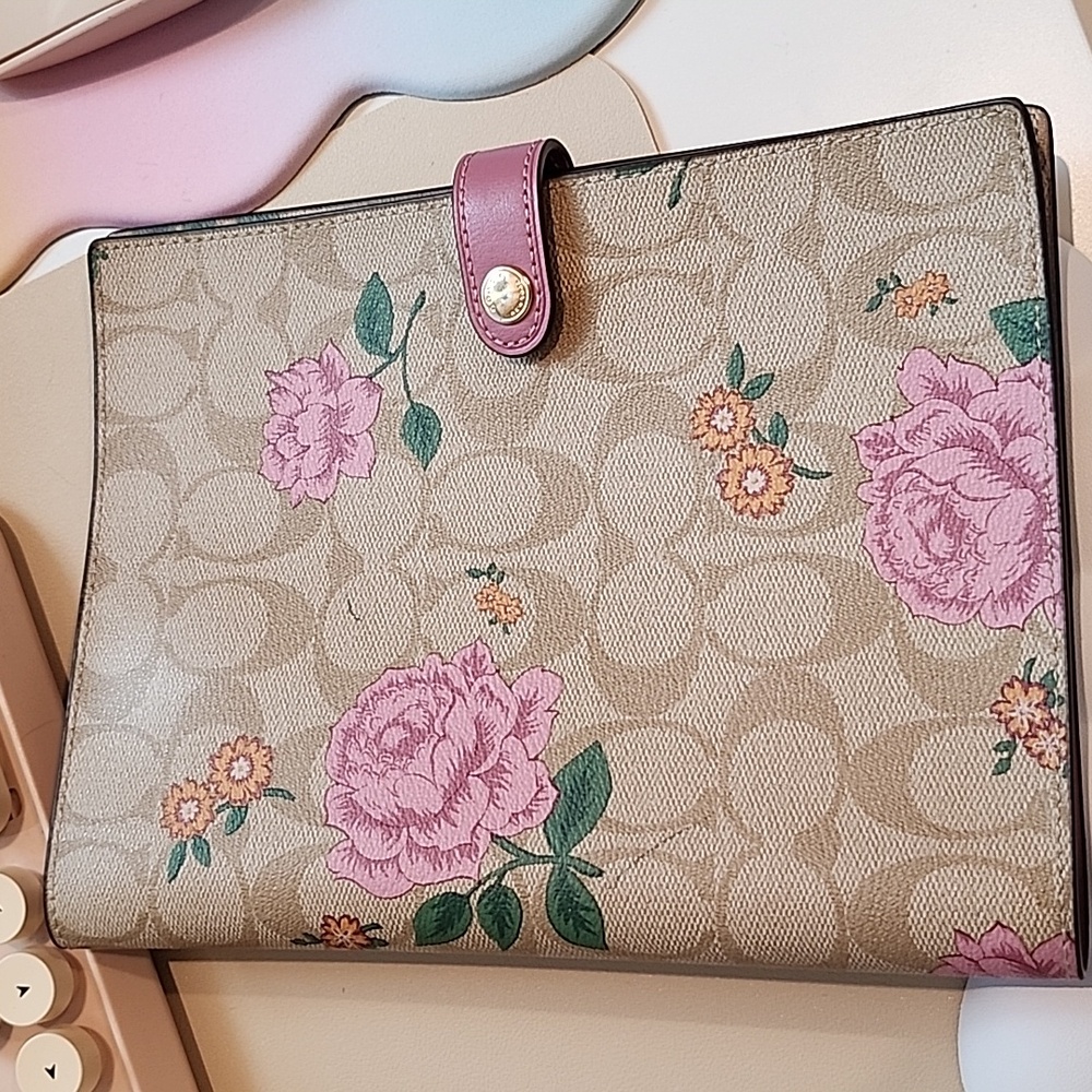 Coach notebook cover